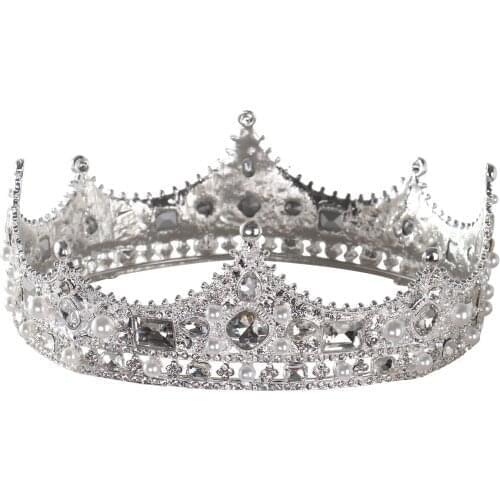 Wedding Crown Hair Jewelry Bridal Headpiece Woman Rhinestones Crystal Bride Party Crown Princess Birthday Wedding Hair Accessori