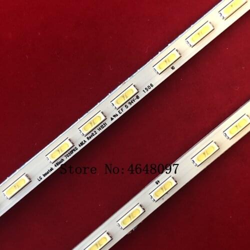 2pcs LED Backlight strip 48 lamp For Sony 49"TV KD-49X8300C XBR-49X830C 75.P3B21G001 LG Innotek 49inch 7020PKG 48EA Rev0.0