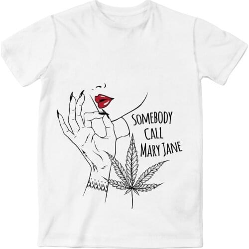 Real USA American Size Somebody Call Mary Jane 3D sublimation print High Quality Breathable T-shirts plus size 4XL 5XL 6XL