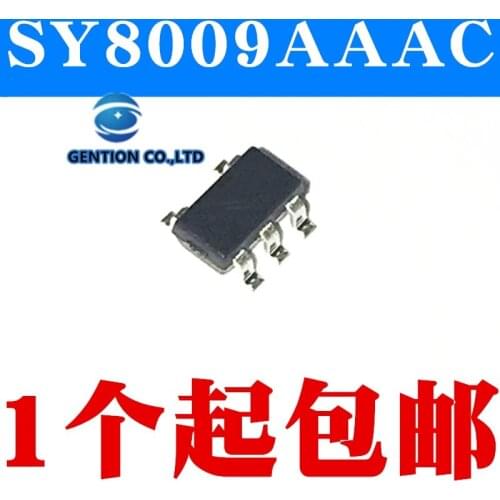 10PCS SY8009AAAC silk-screen AD synchronous buck DC-DC voltage regulator IC SOT23-5 in stock 100% new and original
