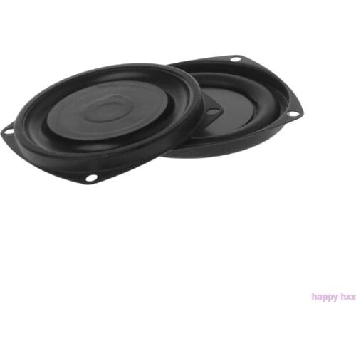 2PCS Woofer Radiator Bass Passive Speaker 3" Low Frequency Loudspeaker Diaphragm Vibration Plate DIY