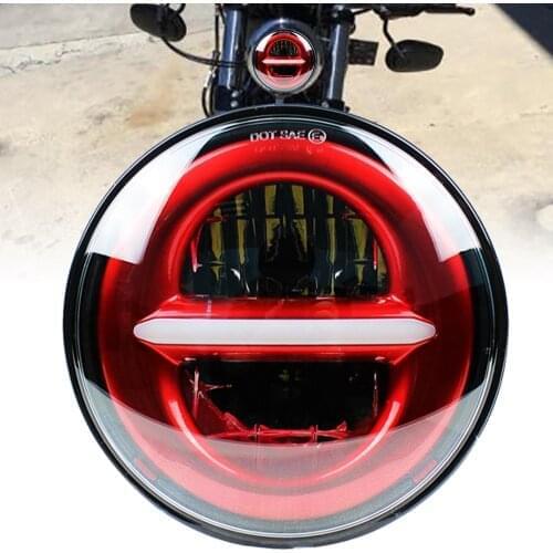 5-3/4" 5.75 inch Motorcycle Car LED Headlight For indian scout Vaz lada 2106 Honda Sportster Dyna Iron 883