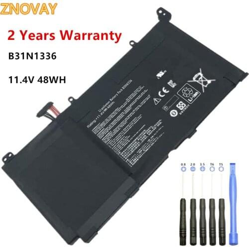 Laptop Battery Compatible with ASUS VivoBook A551L S551 S551L S551LN R533L K551LN K551L Series A42-S551 B31N1336 11.4V 48WH
