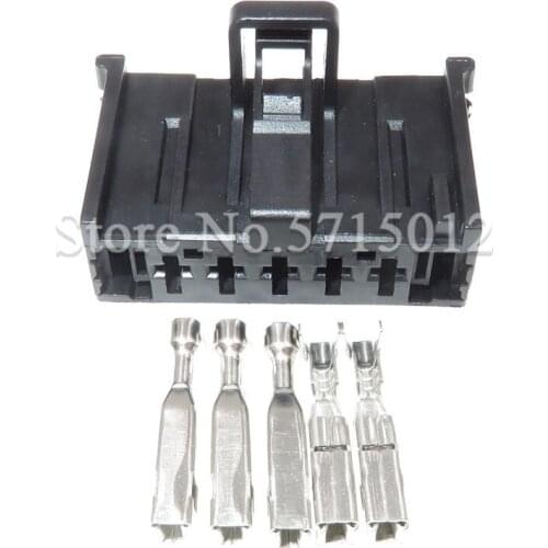 5 Hole Car Cable Sockets Automotive Wire Connector With Pins DJ70528A-2.8-21