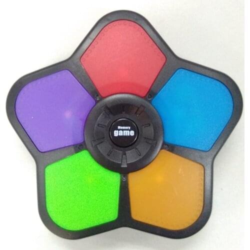 Free Shipping creativity educational memory game with lights and sounds plastic toy quiz game