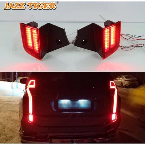 Rear Bumper Lights for Mitsubishi Montero Pajero Sport 2016 2017 2018 Led Stop Signal for Cars Fog Lights Lada Vesta Brake Lamp