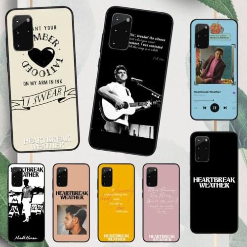 Niall Horan Heartbreak weather Phone Case For Samsung A50 A51 A71 A20E A20S S10 S20 S21 S30 Plus ultra 5G M11