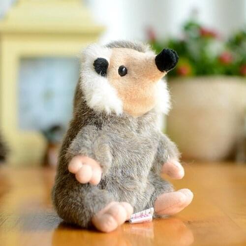 Collection Hedgehog Kids Plush Toys Wild Hedgepig Grey Lifelike Lovely Gifts Kawaii Simulation Stuffed Animals Dolls Cute Urchin
