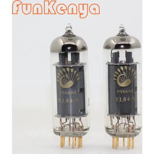 2021 New Tubes PSVANE EL84-S Preamplifier Triode-mode Premium Grad Vacuum Tubes EL84-T 6P14 Free Pairing