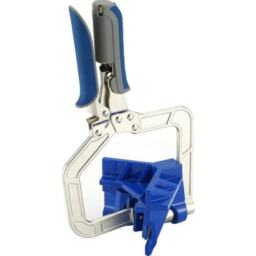 New Auto-adjustable 90 Degree Right Angle Woodworking Clamp Quick Clamp Pliers Picture Frame Corner Clip Hand Tool T-Clamp