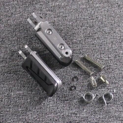 Front Footrests Foot Pegs For Honda CB600 98-06 Hornet600 CB500 400 100 750 for Varadero XL1000V NT400 BROS400 BROS650 NT650