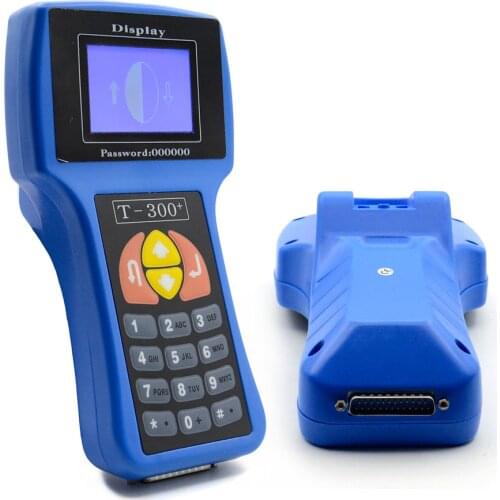 ATDIAG Car Key Programmer T300 main unit V17.8 T 300 Auto Transponder Key Decoder T-CODE T-300 diagnostic blue/black color T300