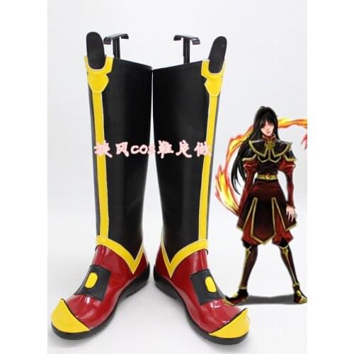 Anime Avatar The Last Airbender Prince Zuko princess Azula Cosplay shoes boots custom made