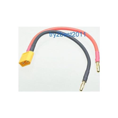 XT60 to 4.0mm Bullet Connector RC Charging Cable Lead wire f DJI Phantom Battery
