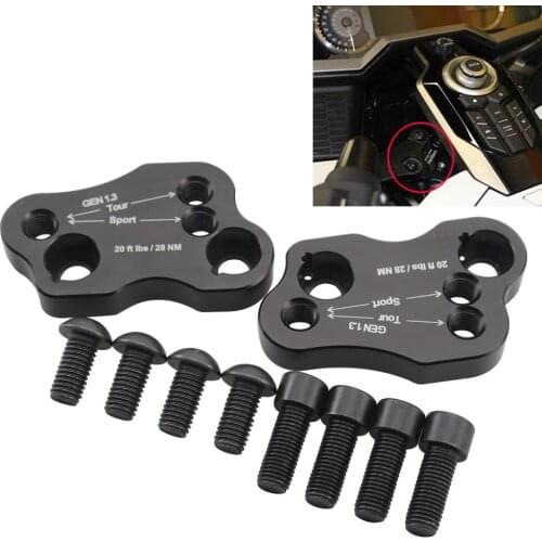 Motorcycle Bar Clamps Handlebar Risers Adapter For Honda Goldwing GL1800 GL 1800 2018-2019 F6B 2018 2019 Motocross Accessories