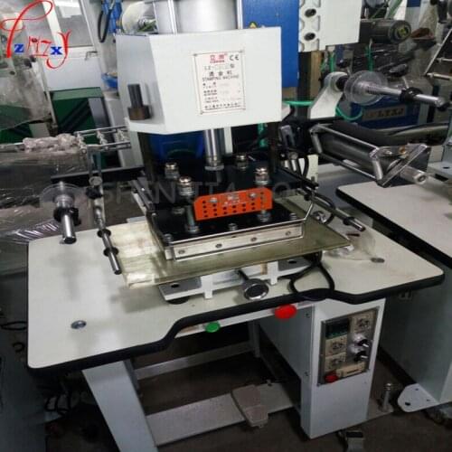 1PC Desktop Pneumatic Plane Hot Stamping Foil Machine LZ-90-B, card,leather stamping, shoes logo stamper