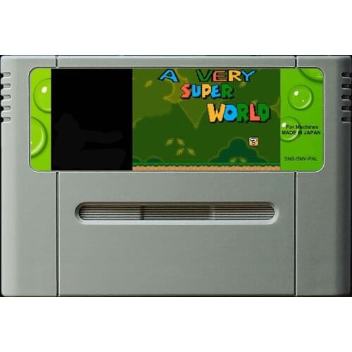 16Bit Games ** A VERY SUPER WORLD ( PAL EUR Version!! )