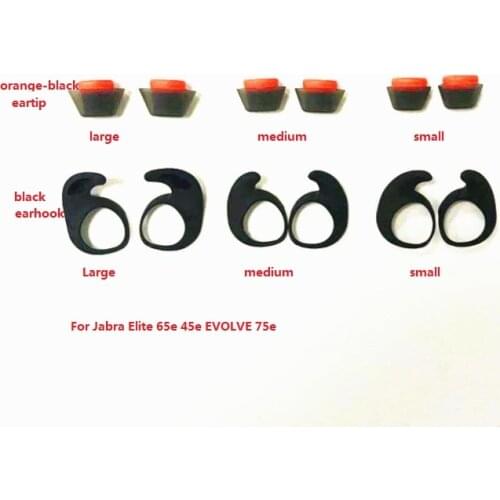 50sets(300pcs). replace eartip for Ja-bra Evolve 75e. EVOLVE 75e DHL free