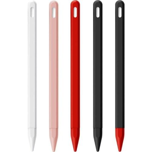 Pen Case For Apple Pencil 2 iPad Pro Tablet Touch Stylus Pen Protective Cover Pouch Portable soft Silicon