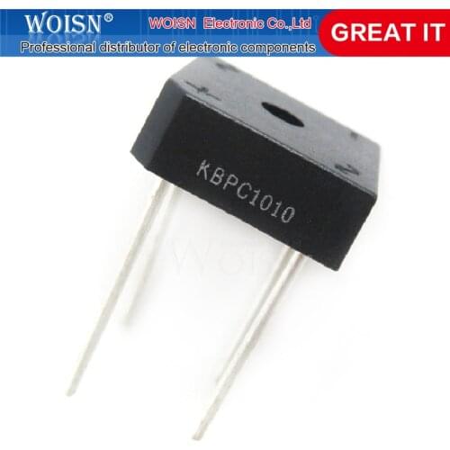 1pcs/lot KBPC1010 10A 1000V DIP Diode Bridge Rectifier diode new and original In Stock
