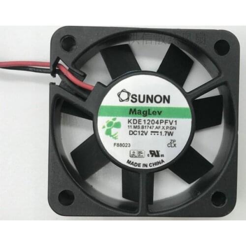 For SUNON SUNON KDE1204PFV1 4010 12V 1.7W