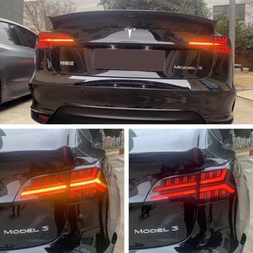 For high-end car taillights, factory direct high-quality headlight assembly for Tesla Model 3, model 19-20