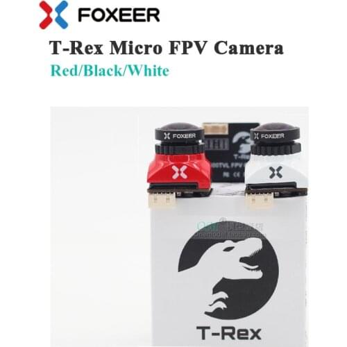 Foxeer T-Rex Micro/1500TVL Super WDR 4:3/16:9 PAL/NTSC Switchable Low Latency FPV Camera for FPV Racing Freestyle Drones