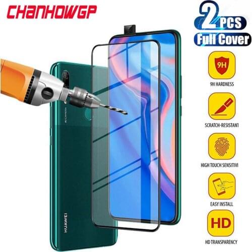 2pcs 9H Tempered Glass For Huawei P Smart Z Y9 Prime 2019 6.59 For Huawei Honor 9X Pro 9x 6.59inch glass Screen Protector film
