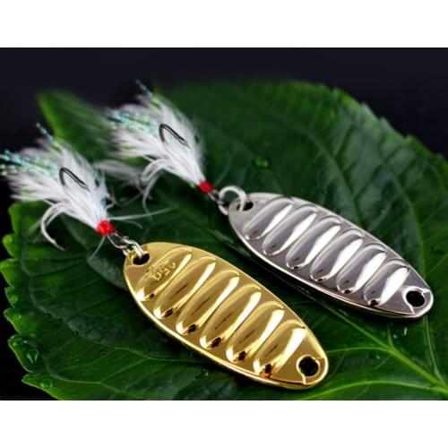 1Pc 1.5-25g Spinnerbait Fishing Lure Artificial Bait Spinner Lures For Fishing Pike Trout Bass Catfish Spiner Fish Goods Tackle