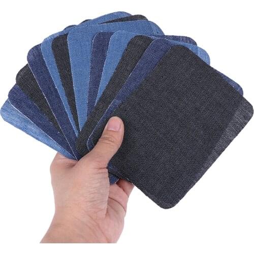 12Pcs/lot Thermal Sticky Iron On Mending Patches Decor Jeans Bag Hat Repair DIY Crafts