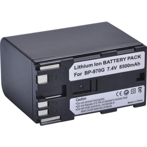 AsperX 1pcs BP-970G BP970G BP 970G Battery for Canon EOS C100 EOS C100 Mark II EOS C300 EOS C300 PL GL2 XF100 Battery