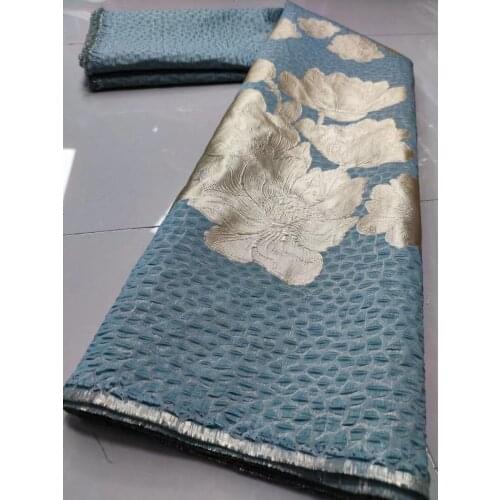 2021 Latest Jacquard Lace Fabric Unique African Gilding Lace Fabric Brocade Bridal Material For Nigerian Wedding Party JK4736