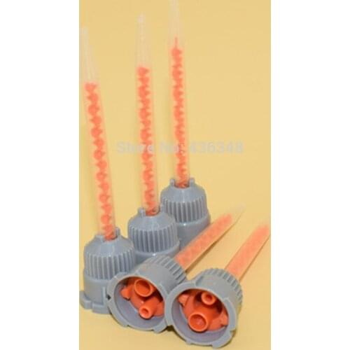 5pcs 10:1 Epoxy Glue Applicator Dispenser Static Mixer Mixing Nozzle AB Glue Acrylic Adhesive Structural Adhesive Mixing Nozzles
