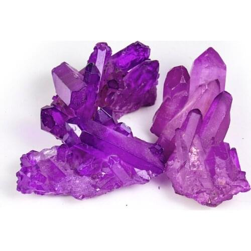 50/100g Natural Raw Amethyst Quartz Purple Crystal Cluster Healing Stones Feng Shui Stone Specimen Home Decoration Crafts