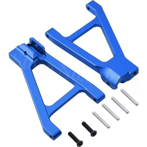 Aluminum Rear Lower Suspension Arms for Traxxas 1/16 Slash 4x4 4WD RC Short Course Racing Truck