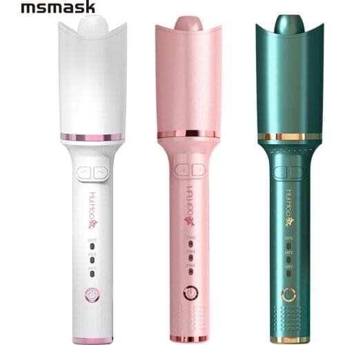Automatic Hair Curler Iron Rotate Ceramic Hair Curler Tool Fast Lasting Styling Hair Curler Rollers Wave Electric Hair Curler