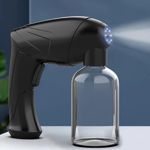 300ml Electric Blue Light Nano Disinfection Sprayer Car School Rechargeable