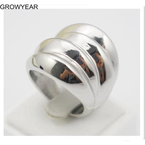 Stainless Steel Jewelry Women Knuckle Midi Rings Silver Color 4 Layer Ring Size 7 6 9 8