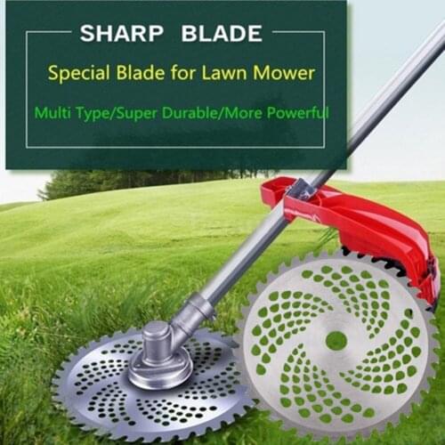 Professional 40T 255mm Diameter Alloy Lawn Mower Brush Cutter Blade Mower Garden Accessories Tool