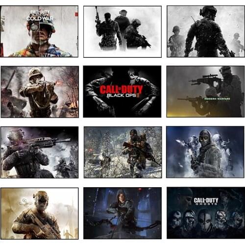 Call of Duty Canvas Painting Video Game Posters and Prints Print Art Mural Modern Home Living Room Wall Decor Frameless Cuadros