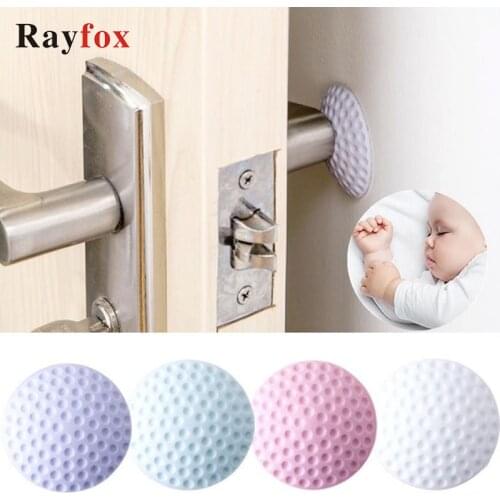 Kitchen Gadgets Accessories Mute Door Lock Wall Protective Pad Home Fenders Protection Creative Golf Styling Home Decoration ST