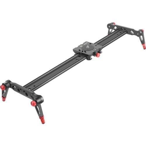 Neewer Aluminum Alloy Camera Track Slider Track Dolly Rail with 4 Bearings for Time Lapse and Video Photography