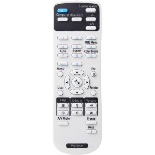 New Universal Remote Control Controller Replacement for EPSON 1599176 EX3220 EX5220 EX5230 EX6220 EX7220 725HD Projector Accesso