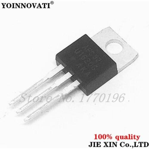 10PCS MUR1620CTG TO220 MUR1620CT TO-220 MUR1620 1620CTG Fast Recovery Rectifiers Transistor new original