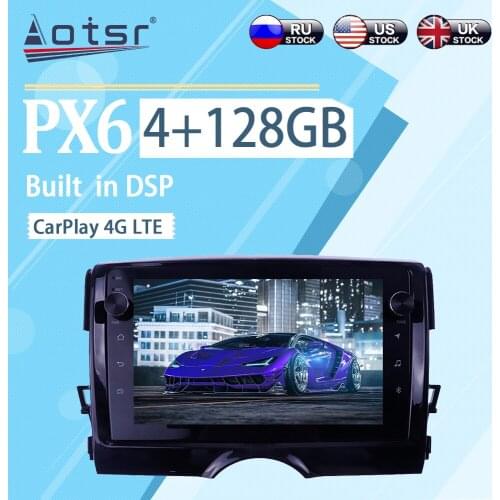 4+128GB For Toyota Reiz mark X 2011+ Android 10 WIFI Wireless Carplay Car Multimedia Radio Player GPS Navigation Stereo