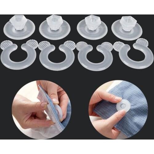 4/8 PCS Quality Plastic Durable Comforter Clamp Bed Duvet Fastener Home Holder Sheet Clip Quilt Gripper Blanket Cover gadgets
