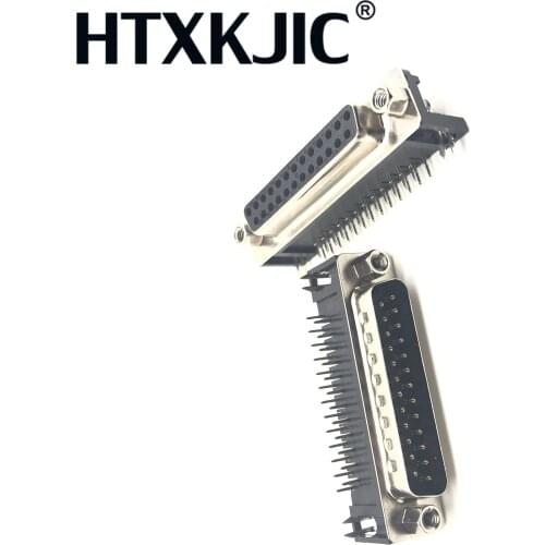 5PCS/LOT D-SUB DB25 DR25 25pins Male Female plug Solder Type Welding Connector DIY