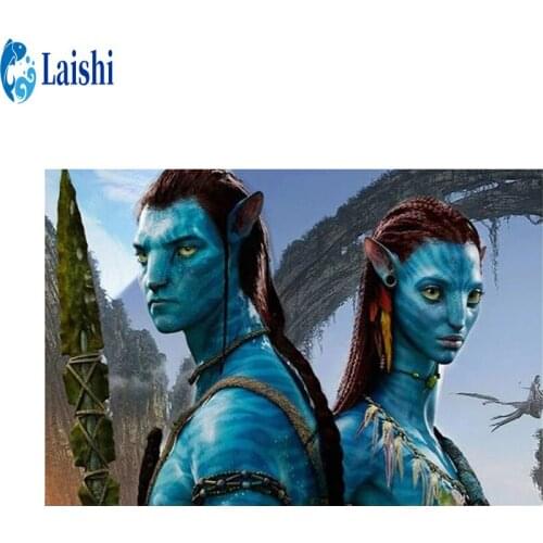 5D DIY Alien Diamond Painting Cartoon characters Rhinestone Embroidery Cross Stitch Kit Mosaic Diamond Art Home Decoration