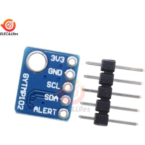 TMP102 Digital Temperature Sensor Breakout Board Module 12-bit Precision DC 1.4V To 3.6V GY-TMP102 Temperature Sensor Module