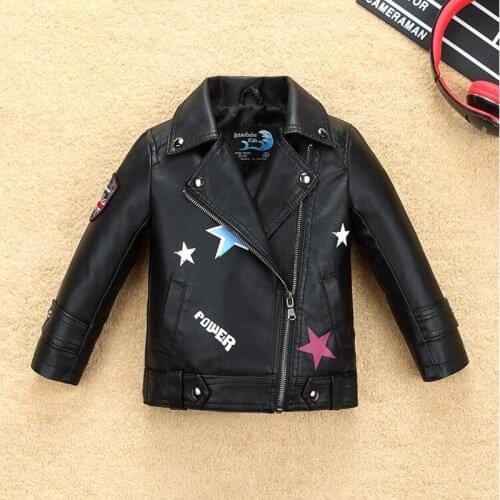 CNYASURE Leather Jackets For Girls